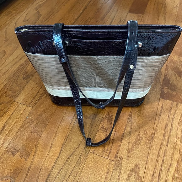 Brahmin leather large zip top leather - Picture 7 of 16